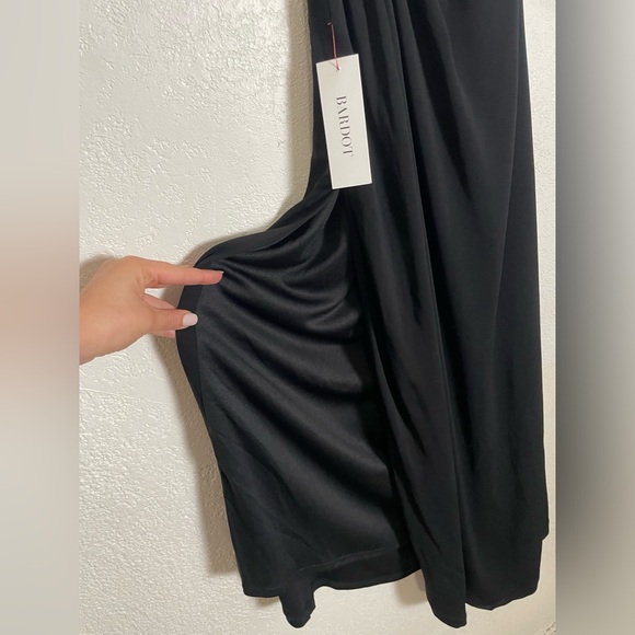 NWT Bardot Mimosa Cut Out Dress In Black Size 6 - Picture 8 of 11